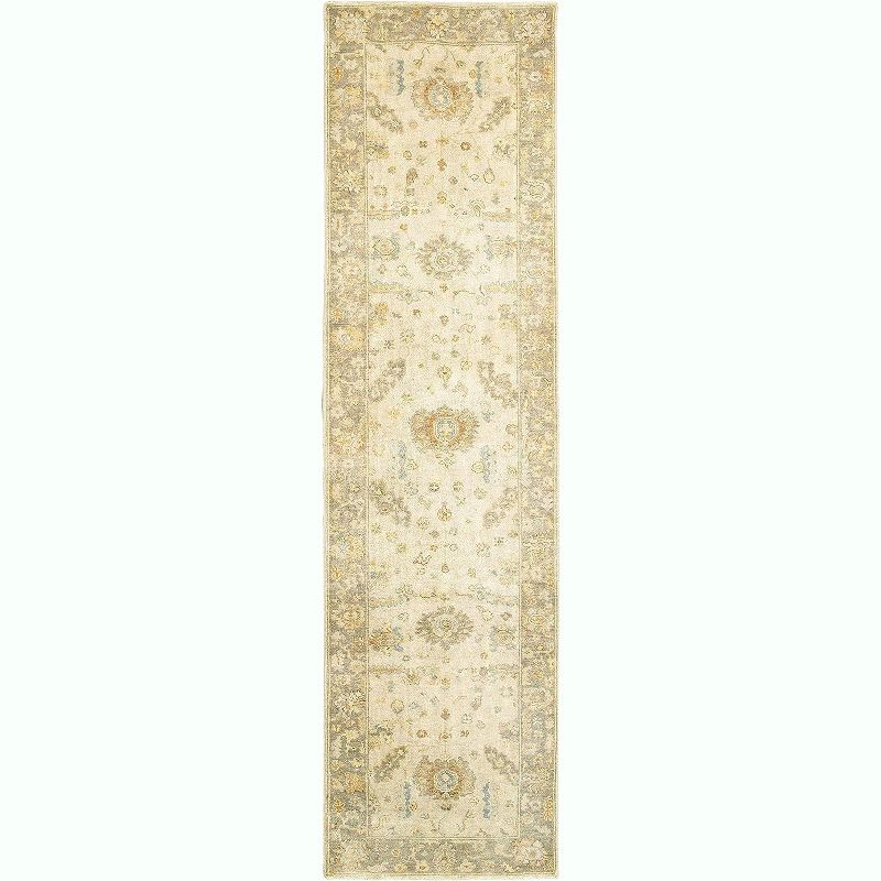 Oriental Weavers Palace 10307 Beige/ Grey Indoor Area Rug - 2' x 3'