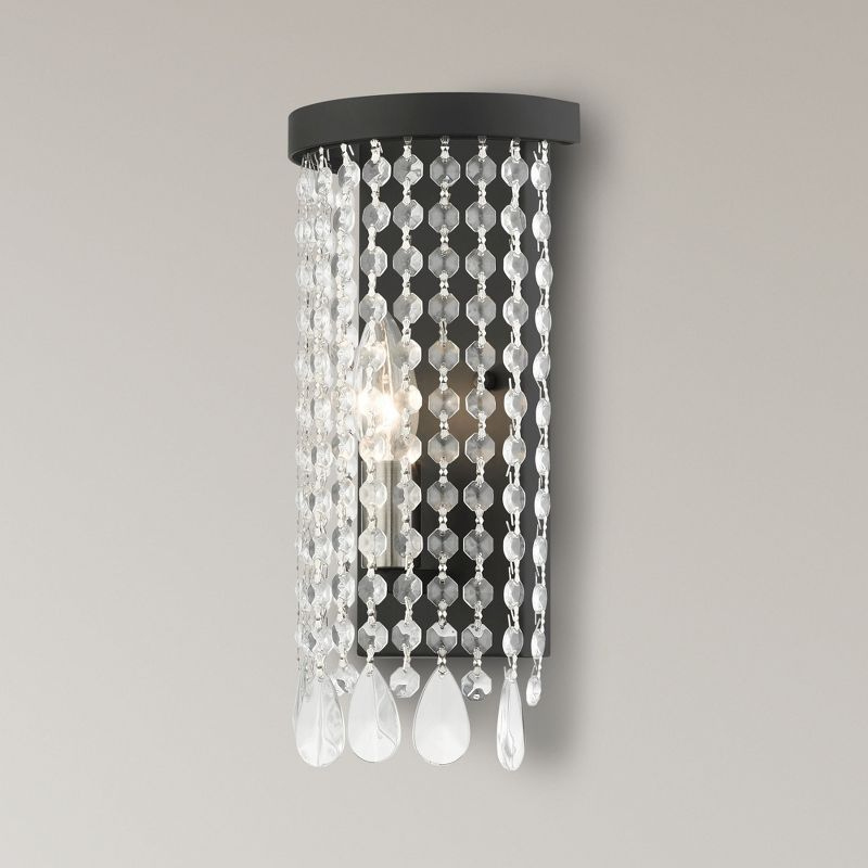 Livex Lighting Elizabeth 1 - Light Wall Light in  Black