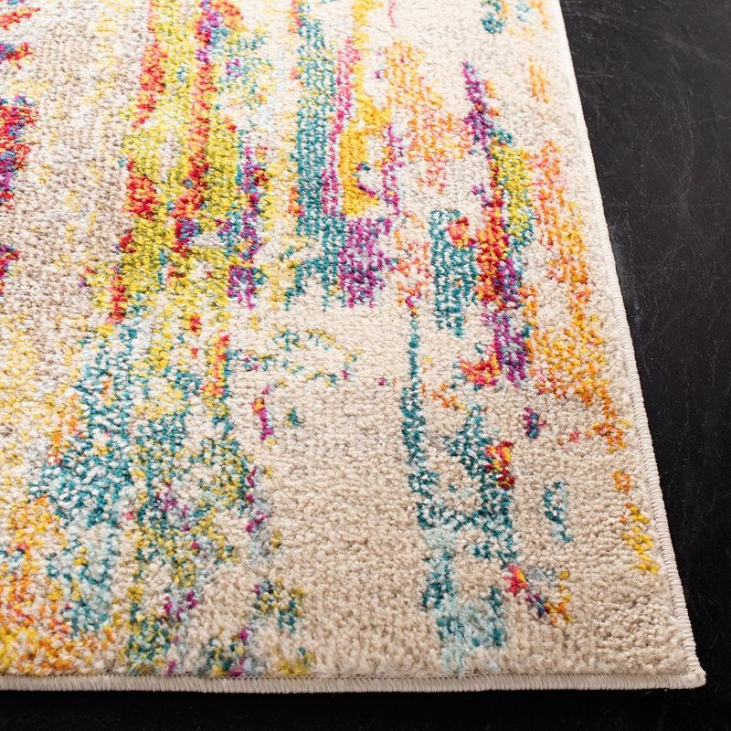 Madison MAD260 Power Loomed Area Rug - Beige/Yellow - 8'9"x11'9" - Safavieh.