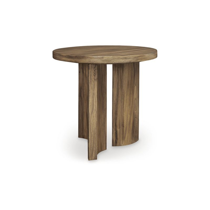 Signature Design by Ashley Austanny End Table, Warm Brown