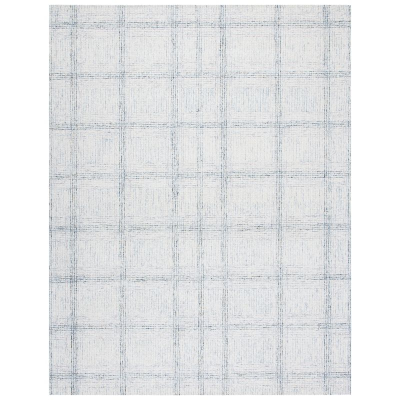 Abstract ABT657 Handmade Indoor Area Rug - Ivory/Gold - 8'x10' - Safavieh