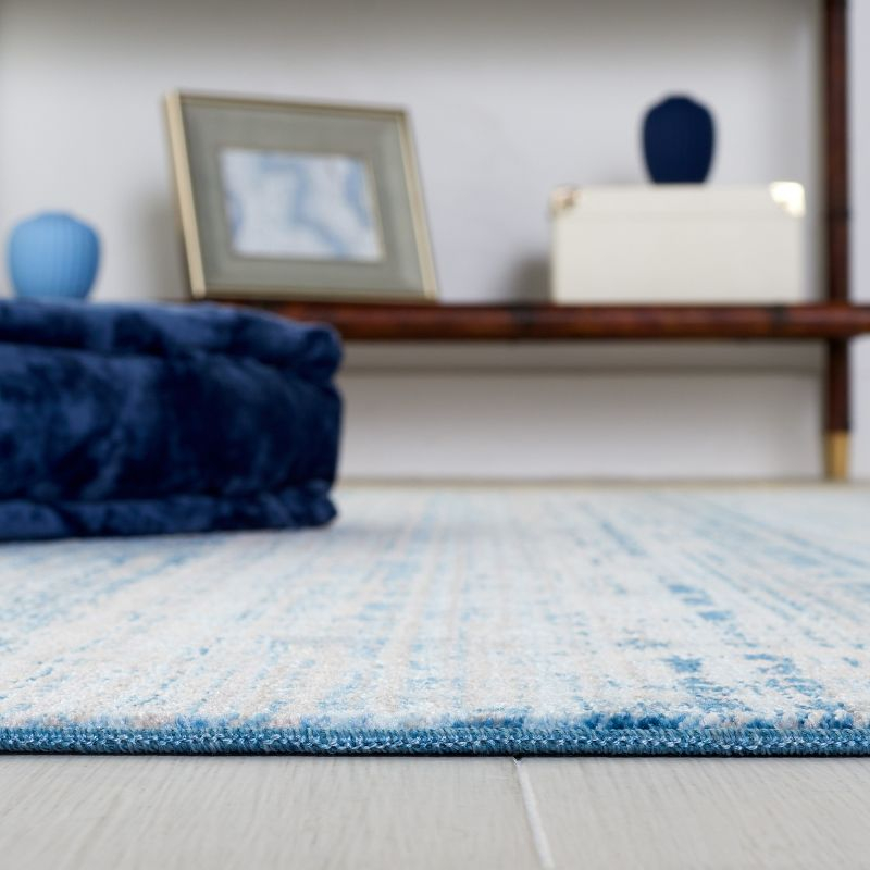 Vintage Persian VTP427 Power Loomed Area Rug - Navy/Ivory - 5'x7'6" - Safavieh.
