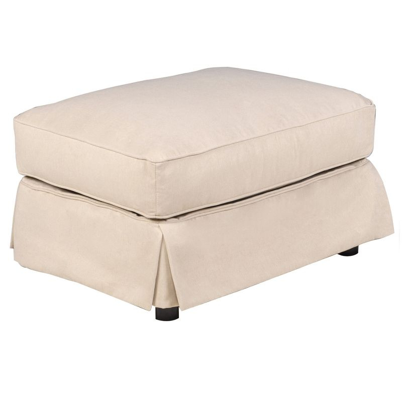Besthom Horizon Upholstered Pillow Top Ottoman