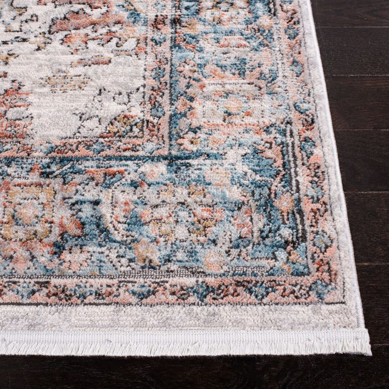 Shivan SHV797 Power Loomed Area Rug - Grey/Blue - 8'9"x11'9" - Safavieh.