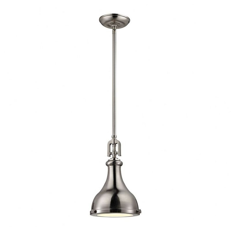 Elk Home Rutherford 1 - Light Pendant in  Brushed Nickel