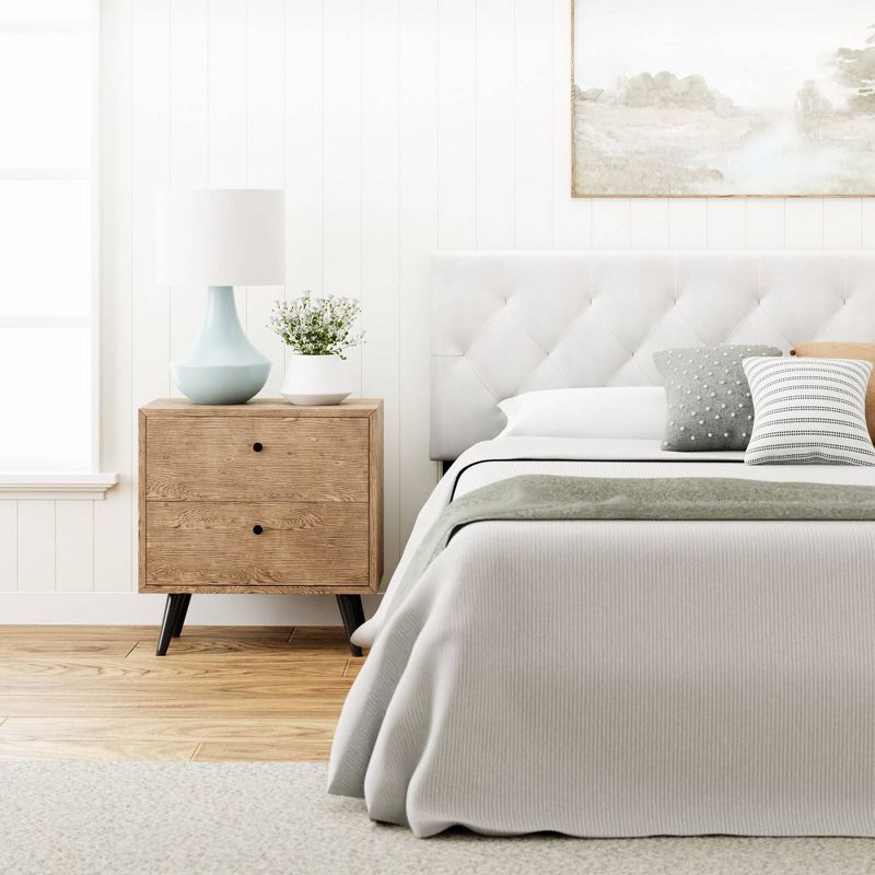 Avery Adjustable Faux Leather Headboard - Brookside Home