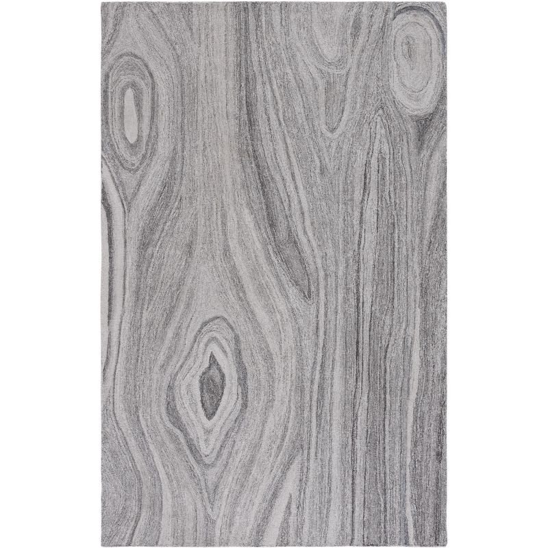 Abstract ABT901 Handmade Indoor Area Rug - Grey - 8'x10' - Safavieh