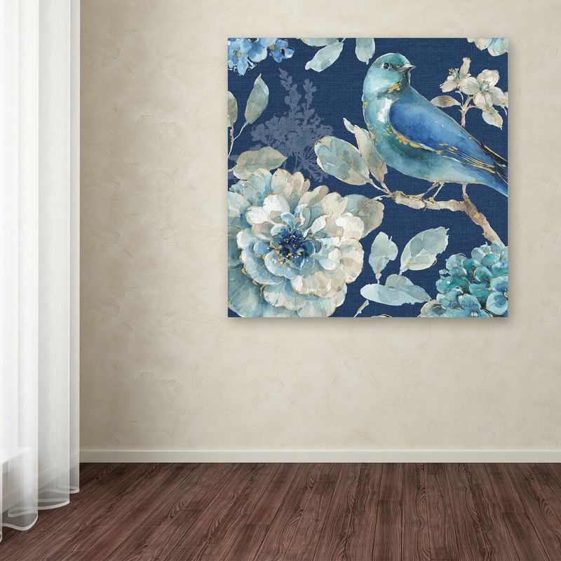 Trademark Fine Art -Lisa Audit 'Indigold XXIII' Canvas Art - 14''x14''