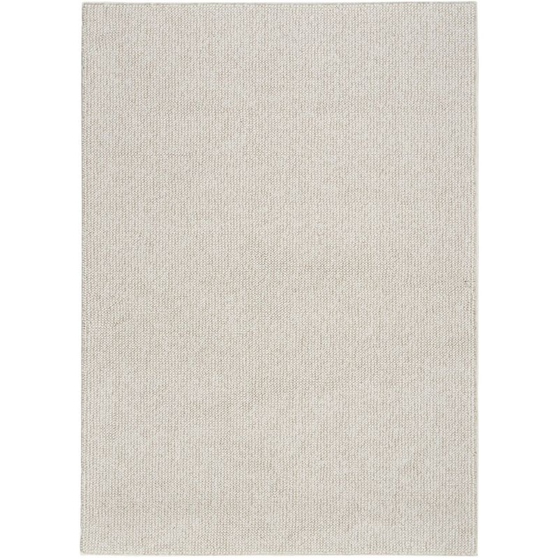 Nourison Textured Home Modern Indoor Rug Ivory Beige 7'10" x 9'10"