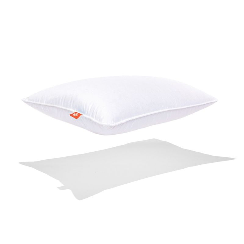 Canadian Down & Feather Company - 625 Loft White Down Pillow, Medium Support - Standard Size