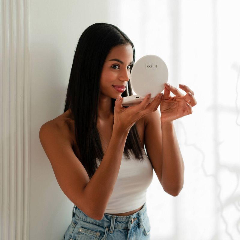 Ilios Lighting Rechargeable LED Compact Makeup Mirror