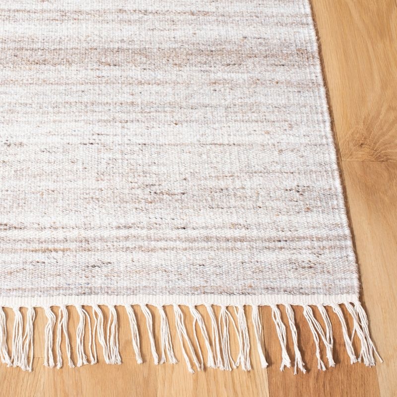 Kilim KLM551 Hand Loomed Area Rug - Ivory/Brown - 7'x7' - Safavieh.