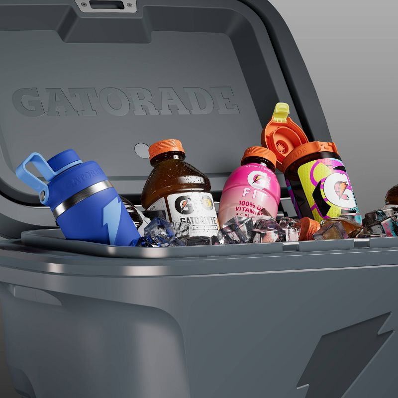 Gatorade 50qt Ice Rolling Cooler - Gray