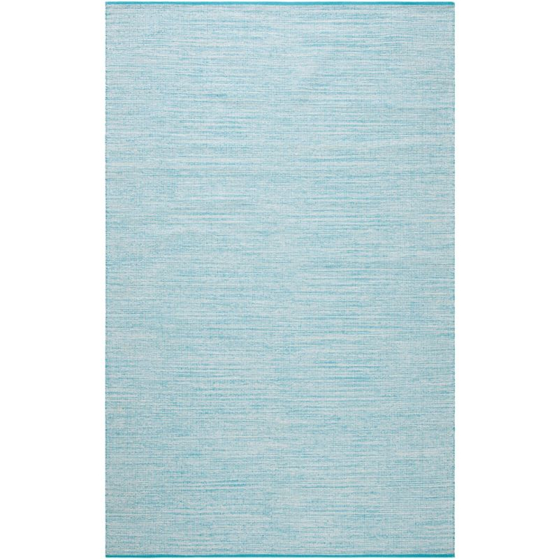 Montauk MTK250 Hand Woven, Flat Weave Indoor Accent Rug - Aqua/Blue - 4'x6' - Safavieh