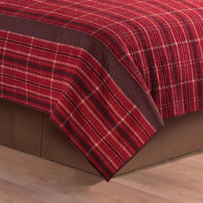 C&F Home Collin Red King Quilt