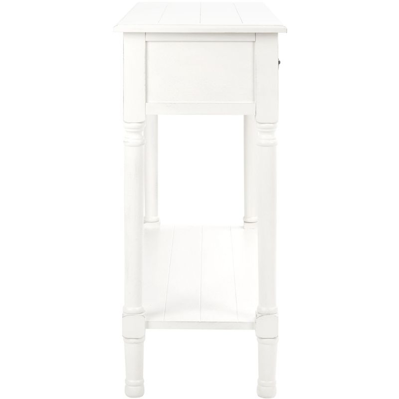 Primrose 2 Drawer Console Table - Distressed White - Safavieh