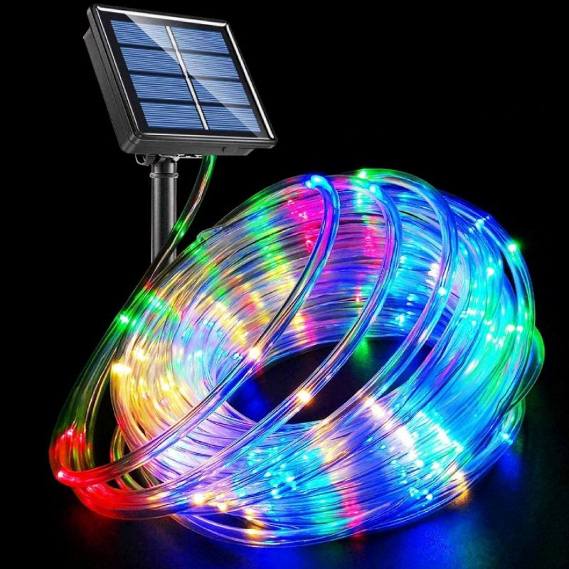 Bell + Howell Bionic 25 Ft Color Changing LED Rope Lights, USB and Solar Powered