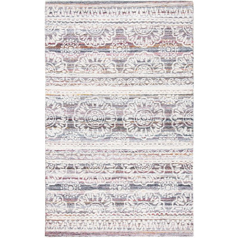 Metro MET910 Hand Tufted Area Rug - Red/Ivory - 4'x6' - Safavieh.