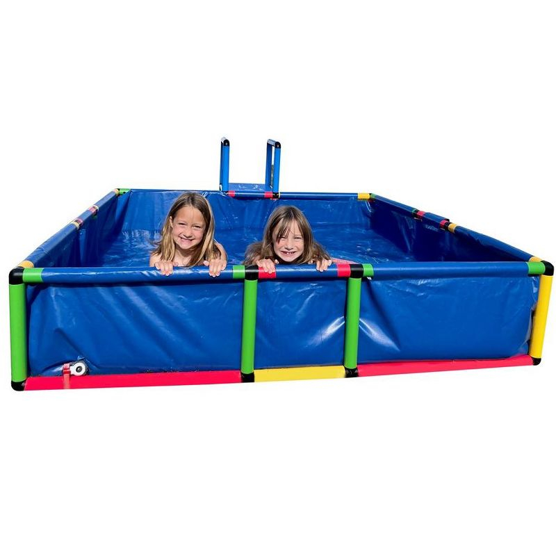 Funphix Buildable Swimming Pool/Outdoor Building Toy Pool, Ball Pit, Sandpit /Connects with Other Funphix Sets