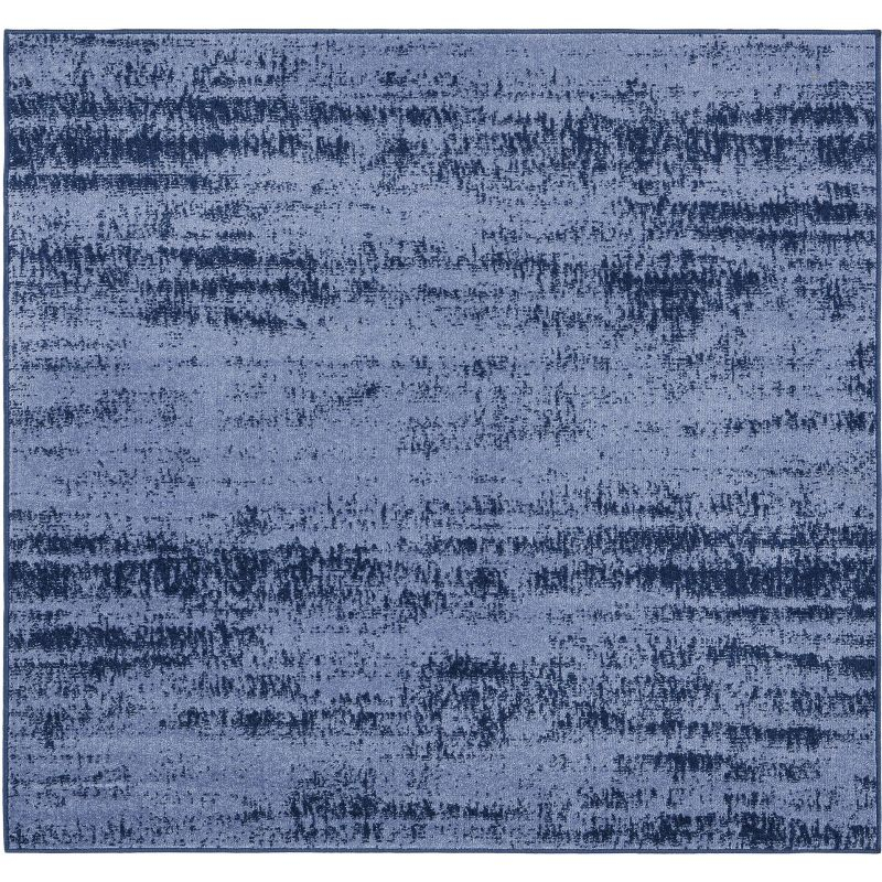 Nourison Essentials 5' x square Denim Modern Indoor/Outdoor Rug