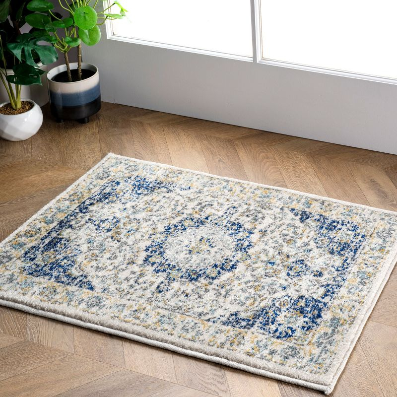 Nuloom Verona Vintage Persian Indoor Area Rug, 2' x 3', Blue