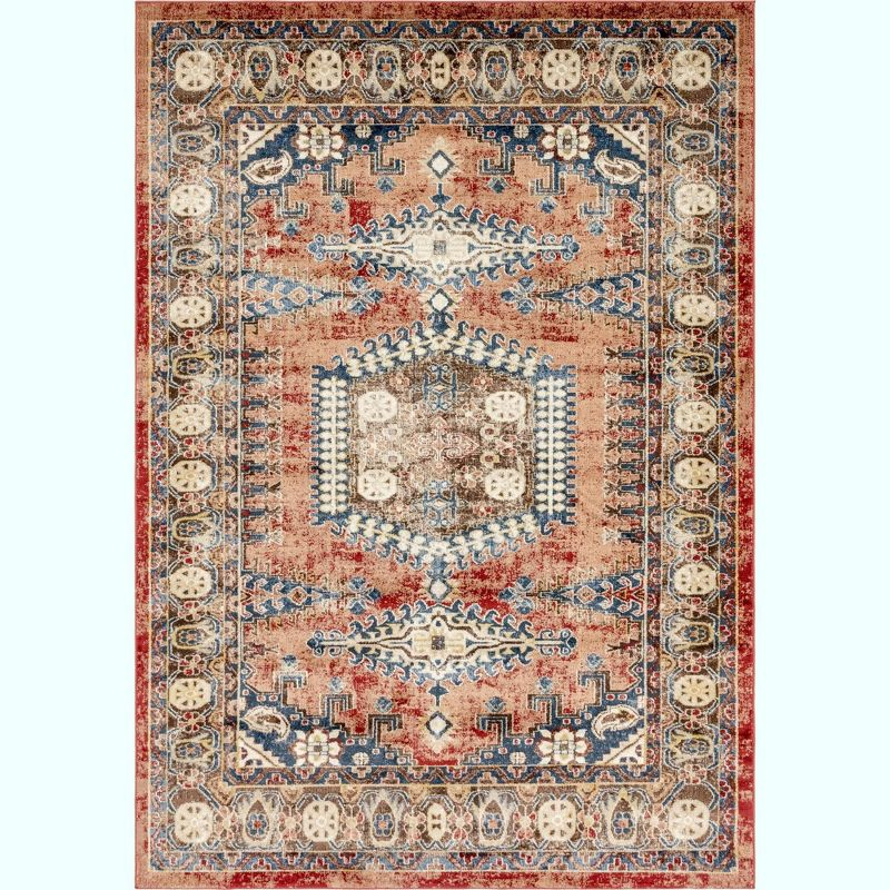 Unique Loom 7' 0 x 10' 0 Utopia Larissa Terracotta Area Rug