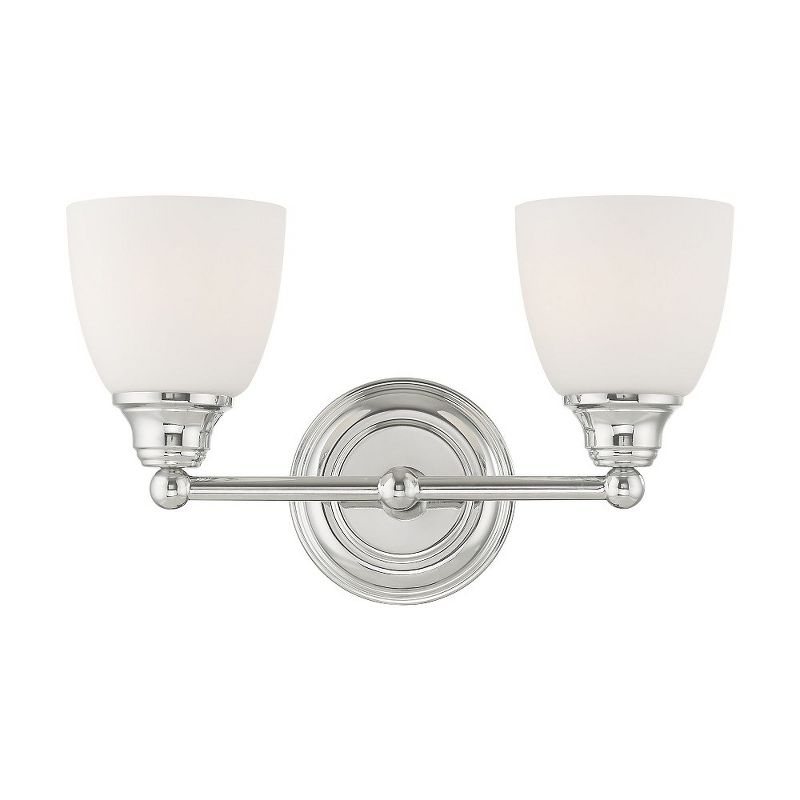 Livex Lighting Somerville 2 - Light Vanity in  Polished Chrome