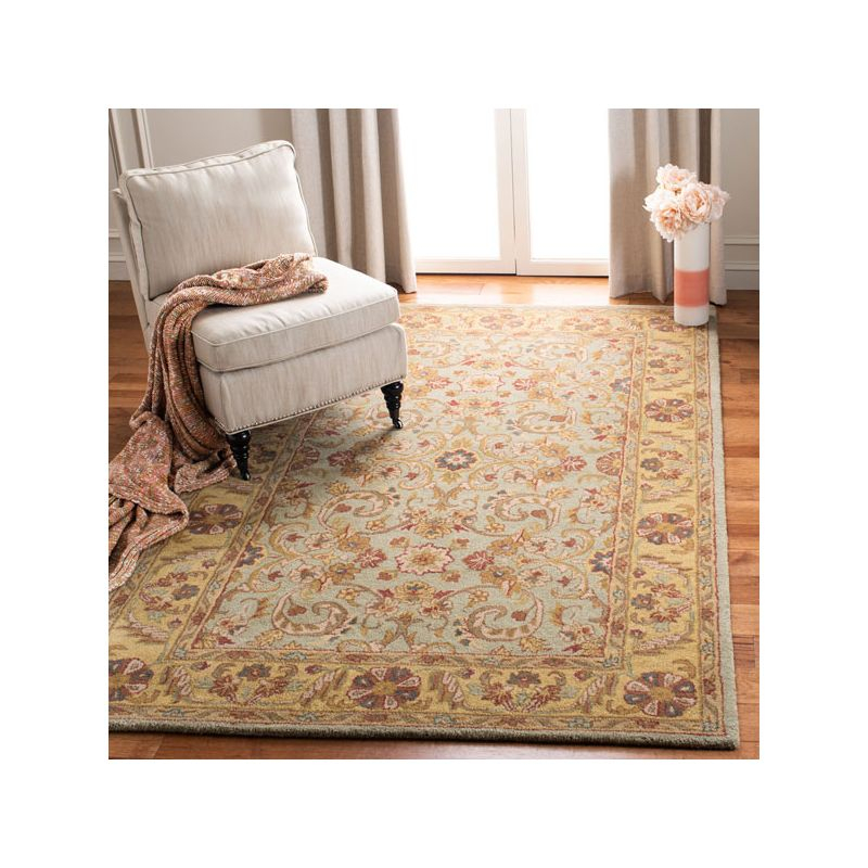 Heritage HG924 Handmade Accent Rug - 2'x3' - Grey/Gold - Safavieh