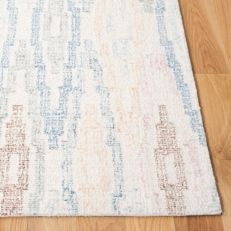 Rodeo Drive RD101 Hand Tufted Area Rug - Ivory/Blue - 3'x5' - Safavieh.