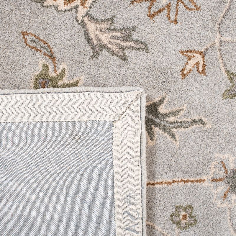 Heritage HG864 Hand Tufted Area Rug - Green/Beige - 4'x6' - Safavieh.