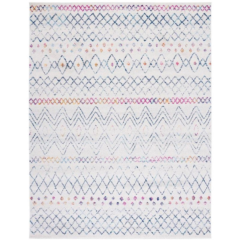Madison 700 MAD798 Power Loomed Indoor Area Rug - Ivory/Dark Blue - 8'x10' - Safavieh