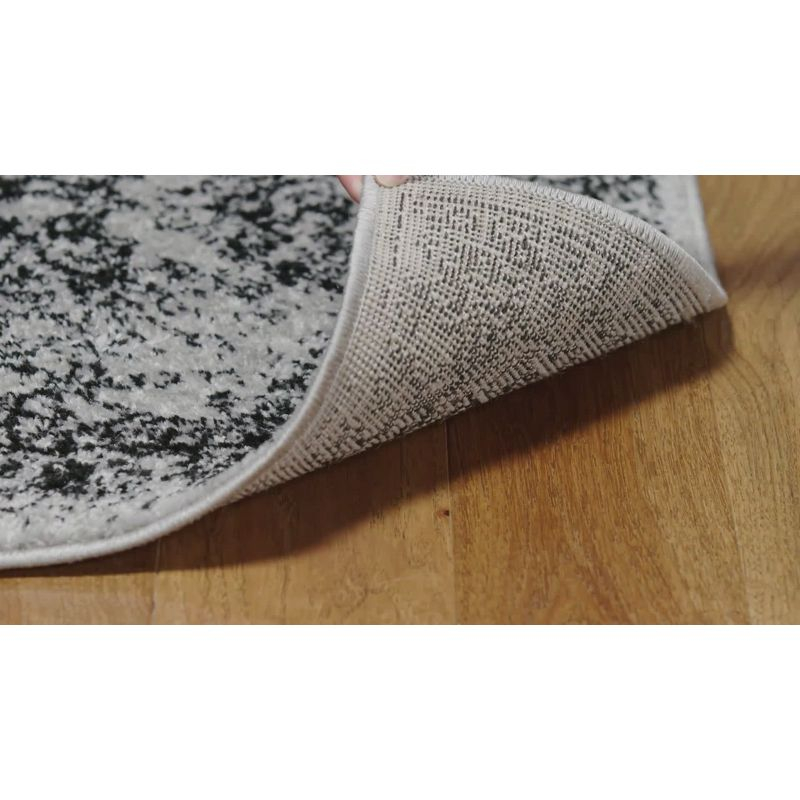 Adirondack ADR109 Machine Made Indoor Area Rug - Black/Teal - 8'x10' - Safavieh