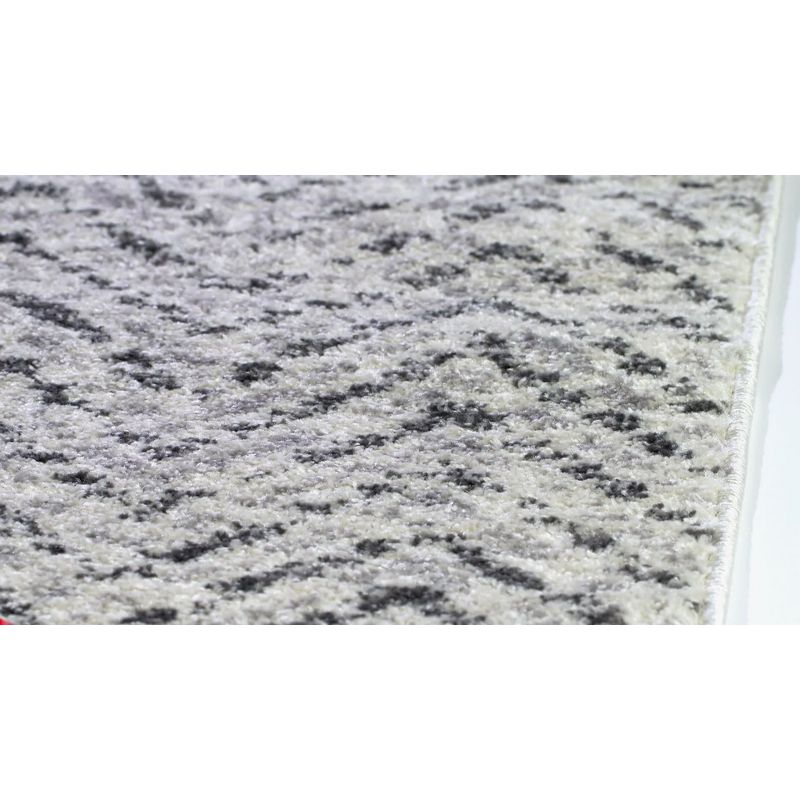 Adirondack ADR104 Power Loomed Accent Rug - Ivory/Charcoal - 3'x5' - Safavieh.