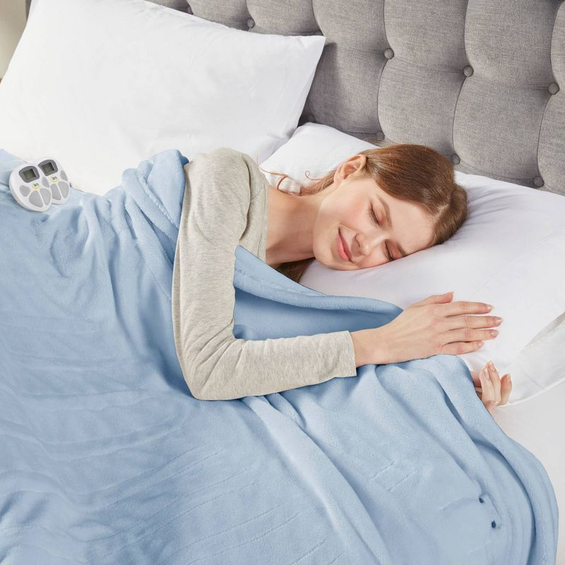 Serta Plush Heated Blanket