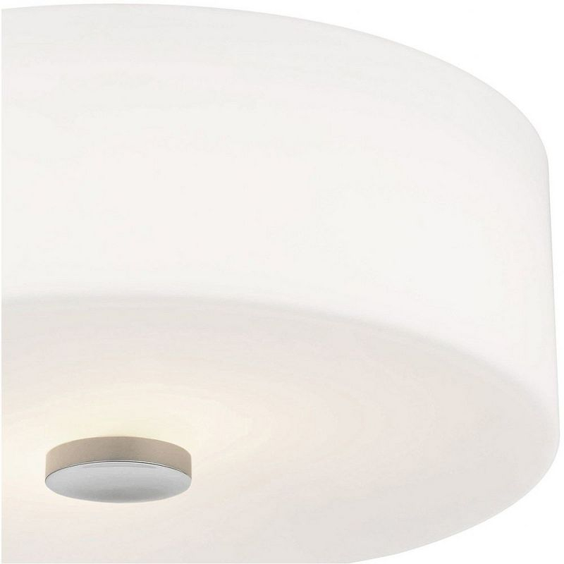 Mitzi Sophie 3 - Light Flush Mount in  Polished Nickel Opal Acid-Etched Shade