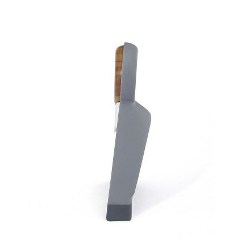 Full Circle Home Tiny Team Mini Brush and Dustpan Set Grey - 1 ct