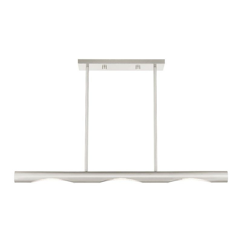 Livex Lighting Acra 3 - Light Chandelier in  Brushed Nickel