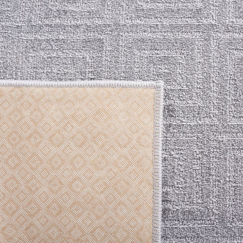 Pattern and Solid PNS412 Power Loomed Area Rug - Grey - 9'x13' - Safavieh.