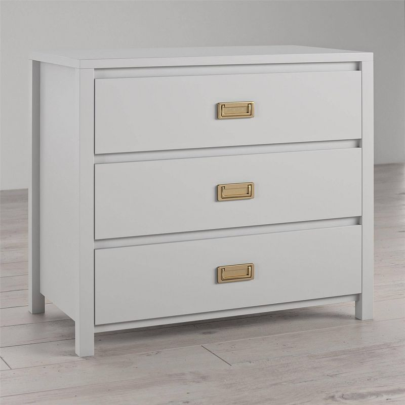 Little Seeds Monarch Hill Haven 3-Drawer Dresser - Dove Gray
