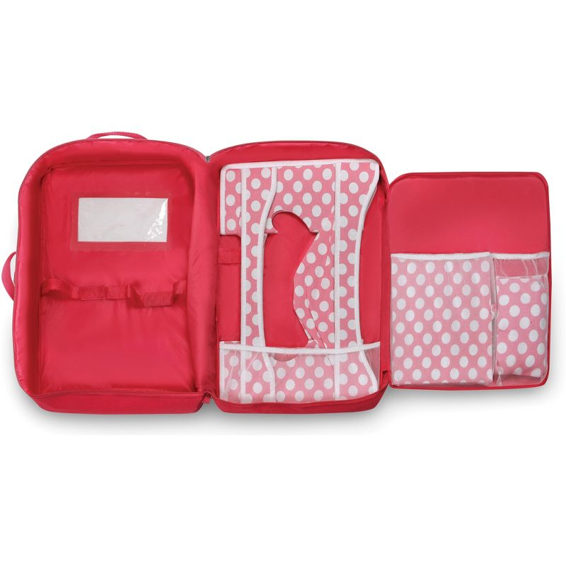 Badger Basket Double Doll Travel Case with Bunk Bed