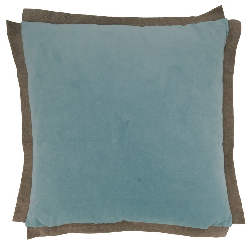 Saro Winifred Collection Cotton Pillow Cover