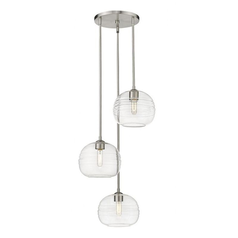Z-Lite Harmony 3 - Light Chandelier in  Brushed Nickel
