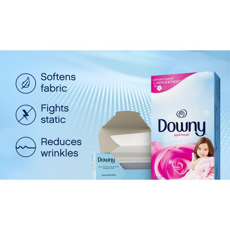 Downy April Fresh Fabric Softener Dryer Sheets - 240ct