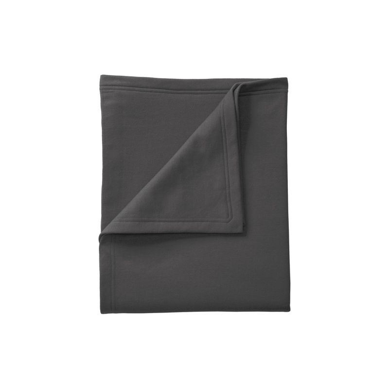Port & Company Core Fleece Sweatshirt Blanket - Charcoal