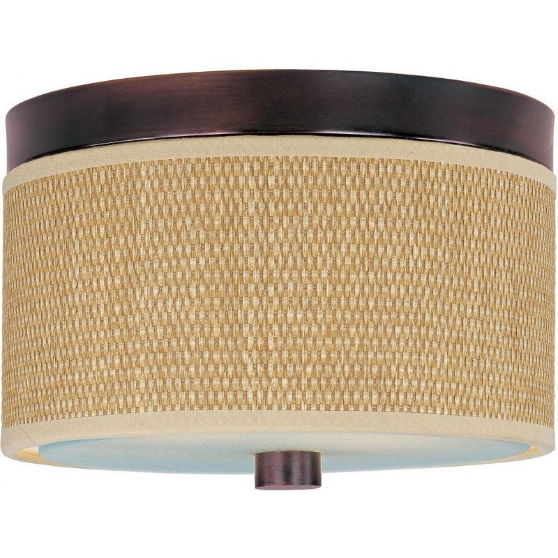ET2 Lighting Elements 2 - Light Flush Mount in  Oil Rubbed Bronze