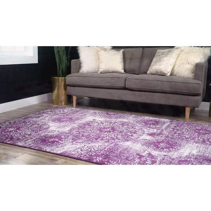 Unique Loom 2' 0 x 13' 0 Sofia Grand Gray Area Rug