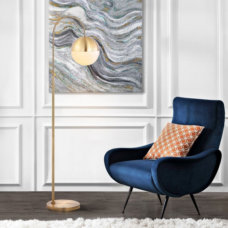 Jonas Floor Lamp - FLL4018 - Brass - Safavieh