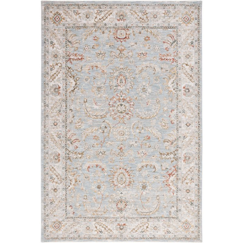 Hamilton HLT108 Power Loomed Area Rug - Blue/Gold - 8'x10' - Safavieh.