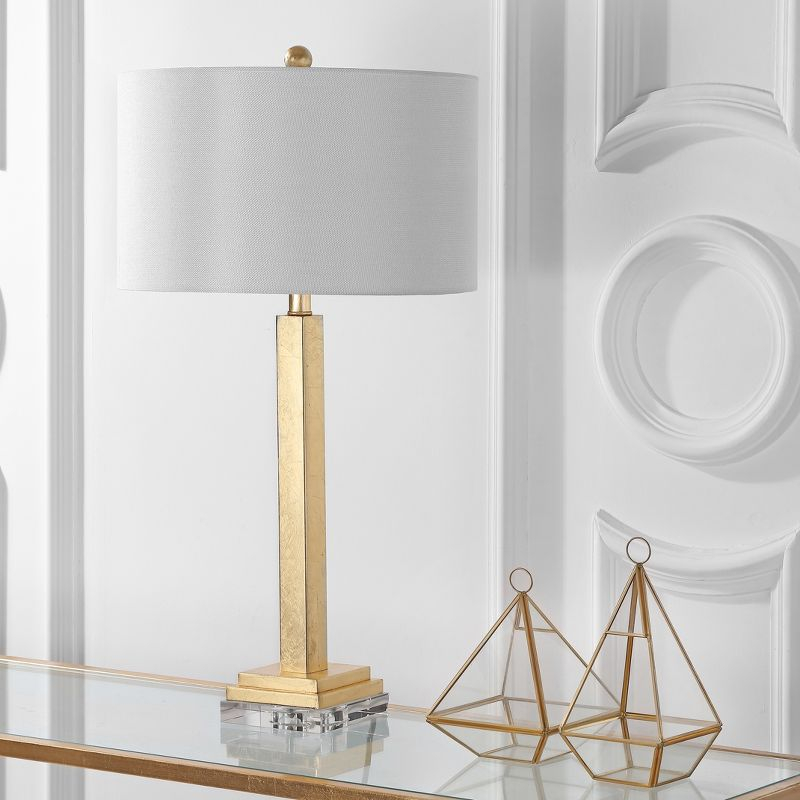 Perri Table Lamp (Set of 2) - 30 Inch Height - LIT4378 - Gold/Off White - Safavieh