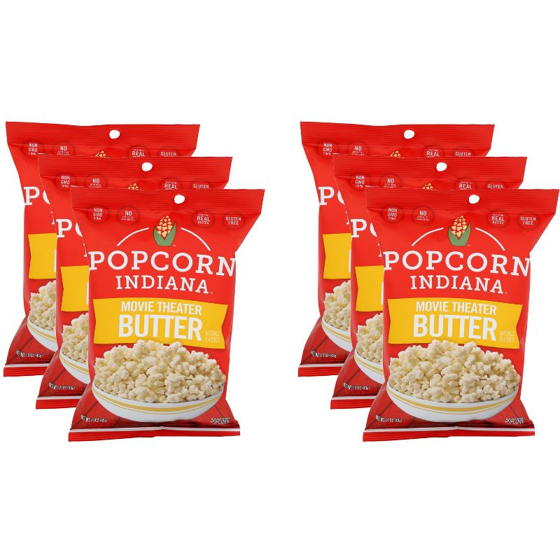 Popcorn Indiana Movie Theater Butter - Case of 6 - 1.5 oz